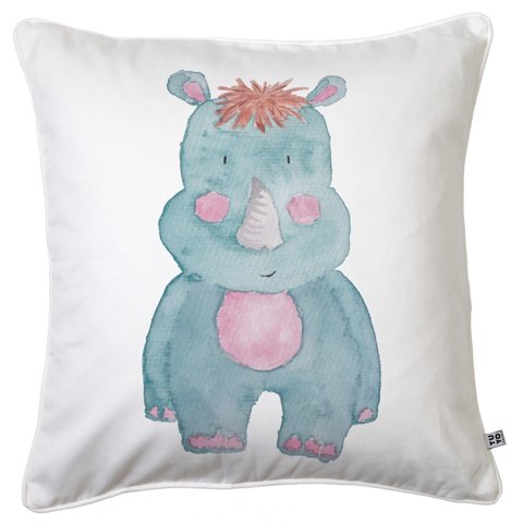 Tuyo Print - Cojín Rinoceronte 45X45