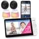 thumbnail image 1 of Monitor de vídeo para bebés VTech Smart HQ Max Twin con 2 cámaras de 7 pulgadas, 1 of 9