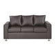 thumbnail image 1 of Sofa Kendy 3c Pu 12 Chocolate, 1 of 6