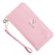 thumbnail image 1 of Cartera de mujer, cartera larga con cremallera para estudiante, cartera informal, cartera para teléfono móvil, cartera moderna para mujer, 1 of 5