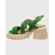 thumbnail image 3 of Sandalia cruzada petate Verde, 3 of 5