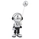 thumbnail image 4 of Estatua De Astronauta Escultura De Astronauta Decoración De La Oficina En El Hogar Planeta Plata, 4 of 5