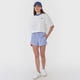 thumbnail image 4 of Polera Mujer Crop Oversize Ecru Corona, 4 of 5
