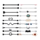 thumbnail image 3 of 18x 14G Pendientes De Barra Industrial De Acero Inoxidable Piercing 38 Mm 1 1/2 ", 3 of 3