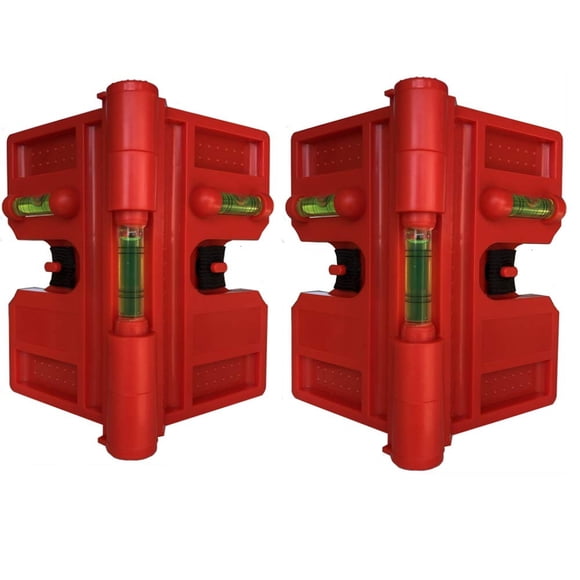 Nivel Para Postes Plegable Magnético Paquete De 2 Pvc