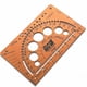 thumbnail image 1 of Regla multiherramienta MRF Card 15‑en‑1 de aluminio, 1 of 9