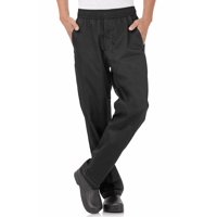 Pantalones Holgados Para Chef Para Hombre Chef Works Cool Vent Negro Talla Large