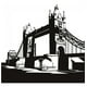 thumbnail image 1 of Decomural Tower Bridge London Landmark Scene WS-18596, 1 of 2