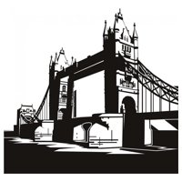 Rienda Libre Graphics - Decomural Tower Bridge London Landmark Scene Ws-18596