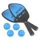 thumbnail image 3 of Paddles Set, Paddle Set de 2 Raquetas y 4 s Balls, Raqueta con Bolsa portátil para Hombres y Mujeres , azul, 3 of 5