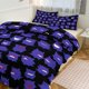 thumbnail image 1 of Ge_ngar Print Bedding Set Pattern Duvet Cove Set 3 Pieces 1 Quilt Cover And 2 Pillowcases for Women Men Teens, 1 of 5
