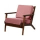 thumbnail image 2 of Sitial Neuss Tela Velvet Palo Rosa, 2 of 4