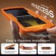 thumbnail image 5 of Protector de pantalla Zeniss para iPhone 17 de 6,3" con resistencia militar 12FT, paquete de 2, 5 of 7