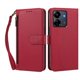 thumbnail image 3 of Funda con Billetera para [Xiaomi Redmi 13C 4G/5G] con Bolsillo Zipper y Tarjetero Rojo, 3 of 6