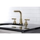 thumbnail image 5 of Grifo de baño Kingston Brass Manhattan FSC8953CML Latón cepillado, 5 of 8