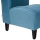 thumbnail image 4 of Poltrona Soft Felpa Azul Petroleo, 4 of 6
