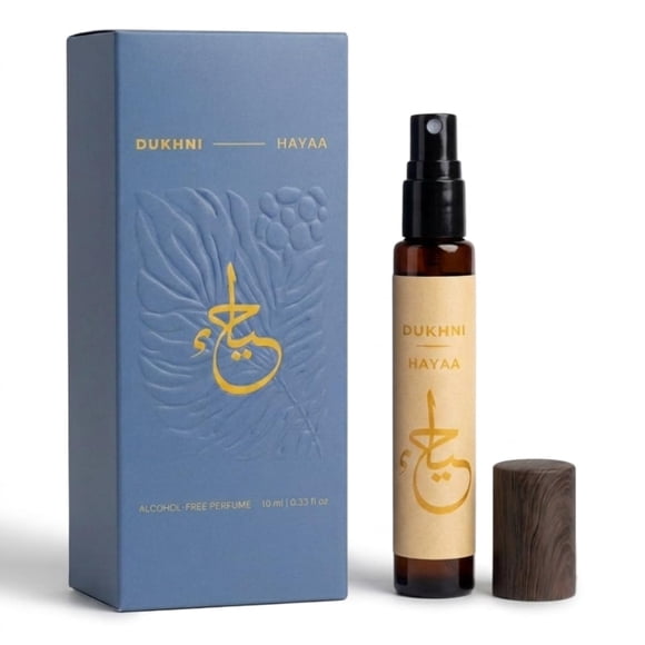 Perfume Dukhni Hayaa 10 ml Unisex – Tamaño de Viaje