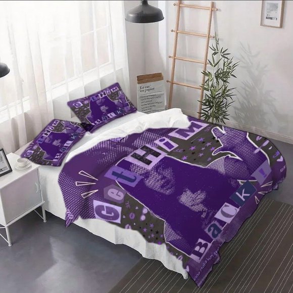 3pcs Duvet Cover Set to Win Him Back - Bedding Set Suitable for Bedrooms And Guest Rooms. Soft And Comfortable Duvet Cover a Perfect Gift for Family And Friends