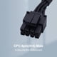 thumbnail image 3 of Cable adaptador YSIUENG CPU de 10 pines a CPU de 8 pines, 65 cm, 3 of 7