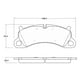thumbnail image 1 of Pastillas Freno para auto MOTAQUIP LVXL1789, 1 of 2