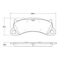 Pastillas Freno Para Auto Motaquip Lvxl1789