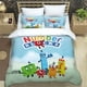 thumbnail image 5 of N-Number-Blocks cartoon print Bedding Sets exquisite supplies set duvet cover bed comfort set bedding set luxury birthday gift, 5 of 5