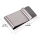 thumbnail image 2 of WAFJAMF Clip de dinero de acero inoxidable para hombre, pack de 2, 2 of 3