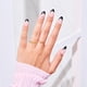 thumbnail image 3 of Uñas postizas imPRESS 'Positive' negras, tamaño medio, 30 unidades, 3 of 9