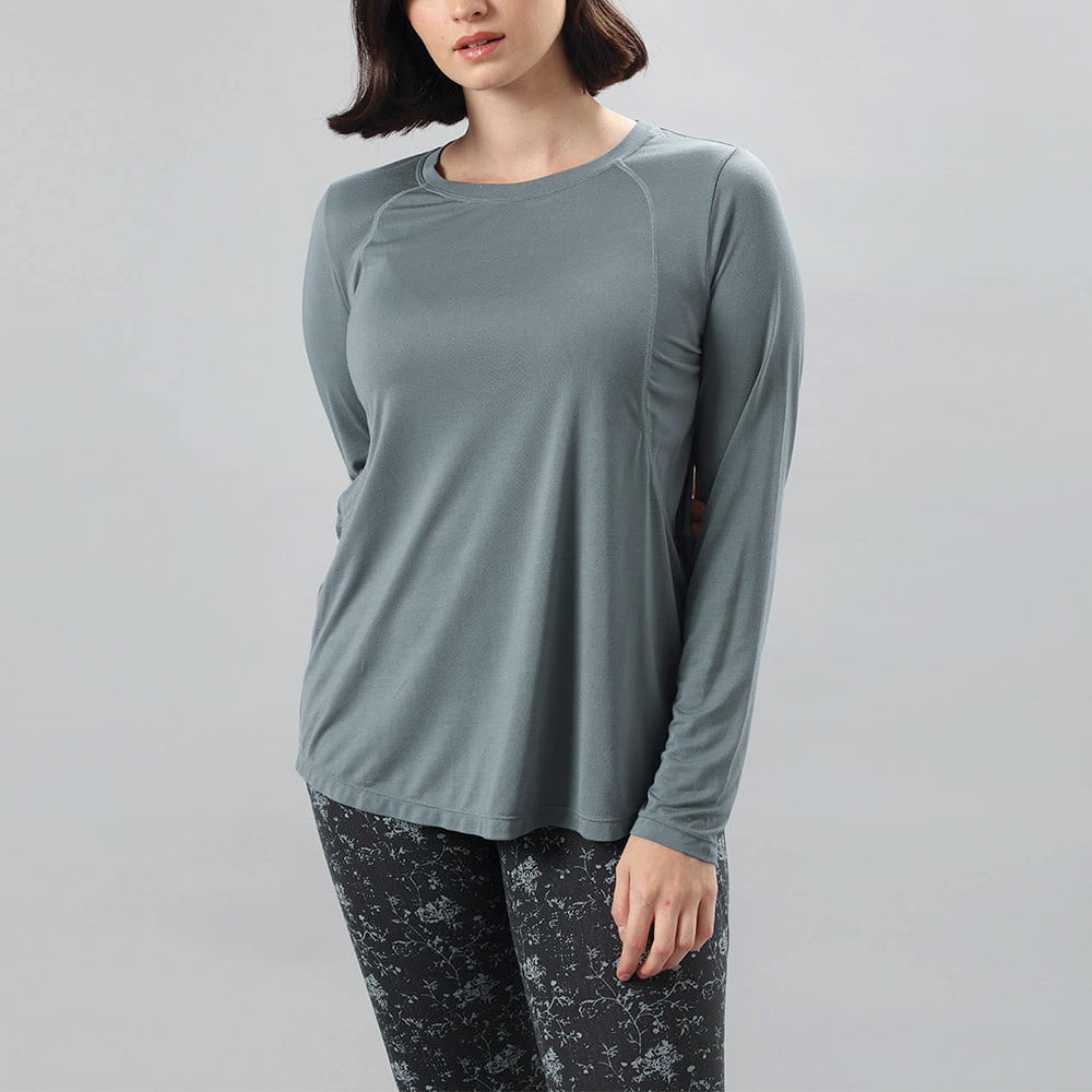 Polera Malla Flores Mujer 50303-75