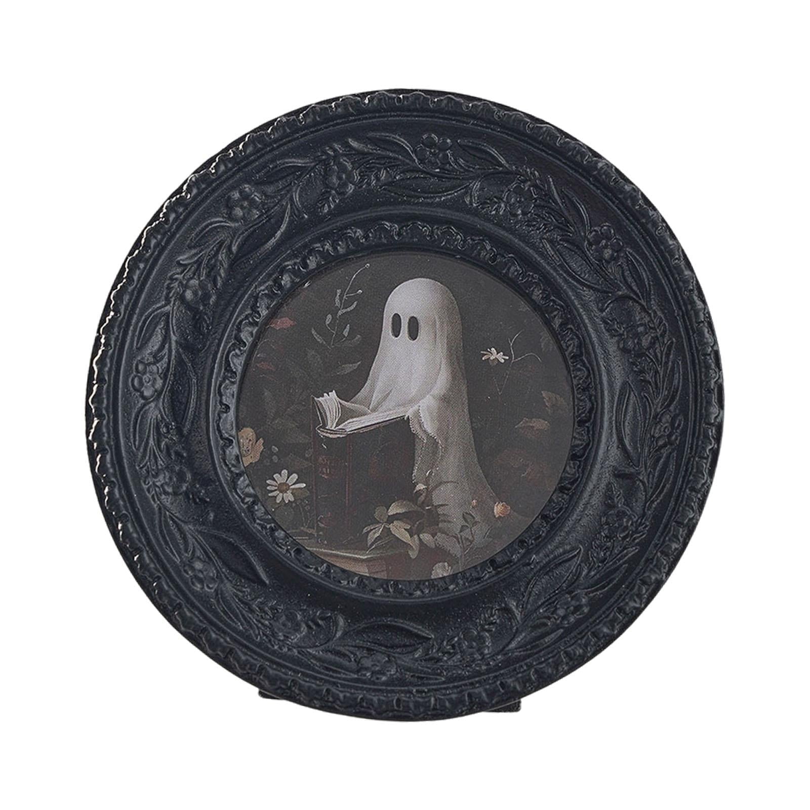 Bothyi - Marco De Fotos De Diseño Retro Para Exhibición De Mesa, Redondo, Para Acción De Gracias, Baño Y Oficina.