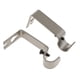 thumbnail image 5 of Juego De 2 Soportes De Pared Para Barra De Cortina De Metal, Color Gris, 5 of 5