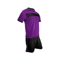 Snix - Uniforme De Futbol Para Adulto Zid Morado Y Negro Talla Xl