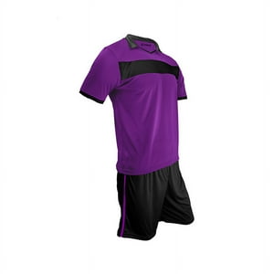 Snix - Uniforme De Futbol Para Adulto Zid Morado Y Negro Talla Xxl