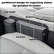 thumbnail image 2 of Organizador relleno para hueco del asiento del auto PLEW de cuero, paquete de 2, 2 of 7