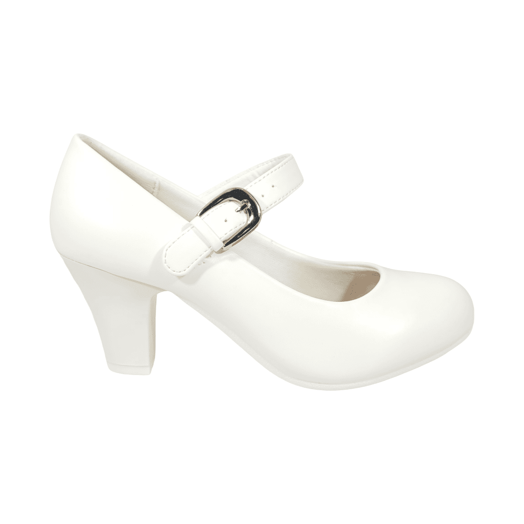 Zapatos De Cueca Alquimia Blanco Mujer | 3334-01 - Talla 37