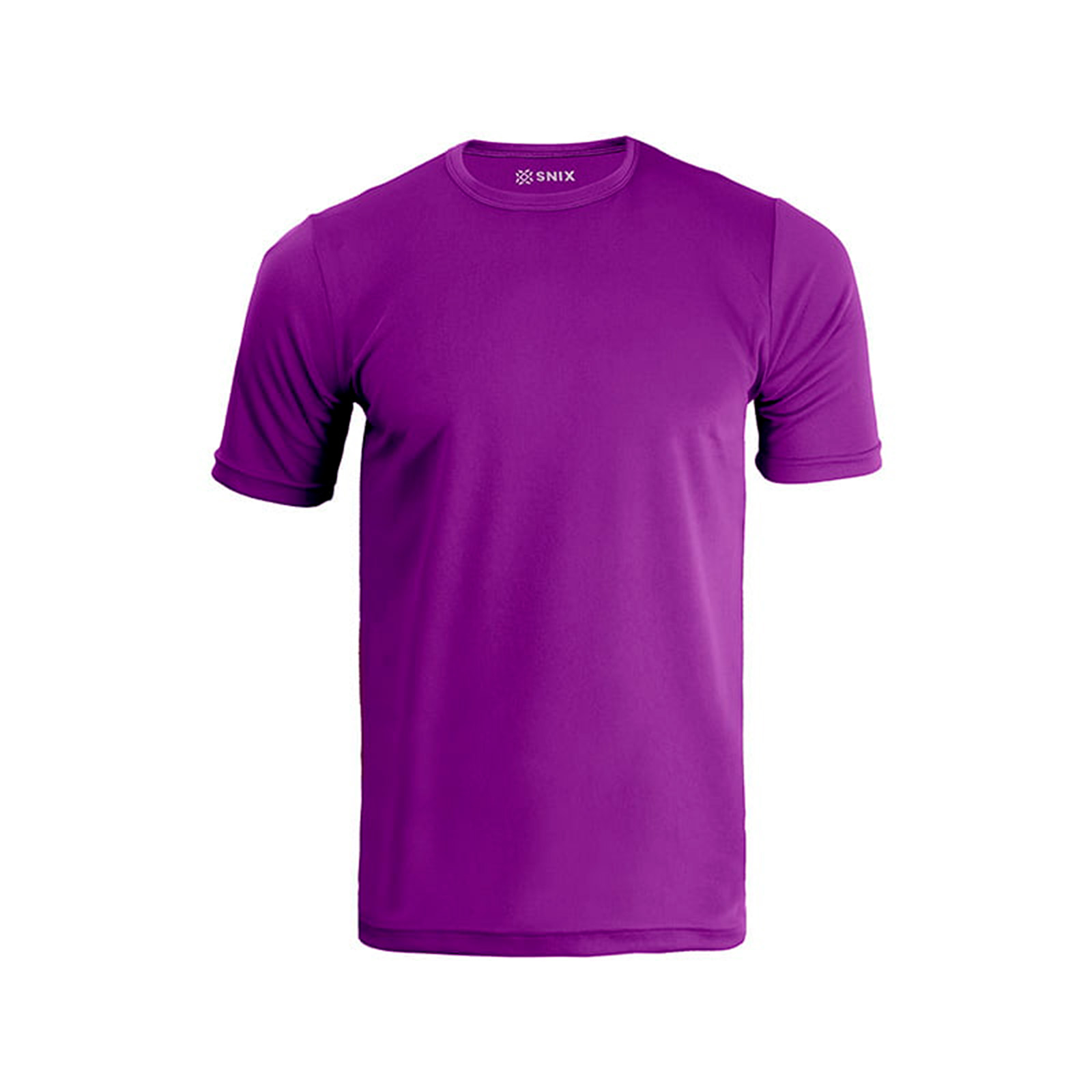 Snix - Polera Dry Fit Manga Corta Morado Talla S