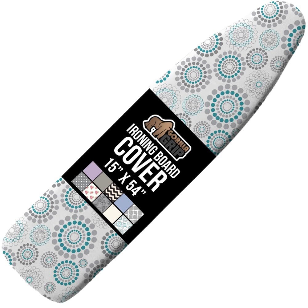 Gorilla Grip - Funda Para Tabla De Planchar Con Revestimiento De Silicona De 15 X 54 Pulgadas