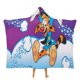 thumbnail image 1 of Bonkers Manta Capa con Capucha Anti-Bolitas, Manta de Lana Ártica Suave, Manta Portátil de Felpa Ligera y Lujosa, Poncho para Siesta en Casa y Oficina, 100*130cm, 1 of 6