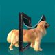 thumbnail image 5 of Puertas Con Solapa Para Perros Y Gatos De Primera Calidad, Puerta Pequeña Para Mascotas, Plástico ABS, Cachorros Transparentes, XL, Color Negro, 5 of 5