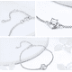 thumbnail image 2 of Pulsera gato plata 925 mujer, 2 of 3