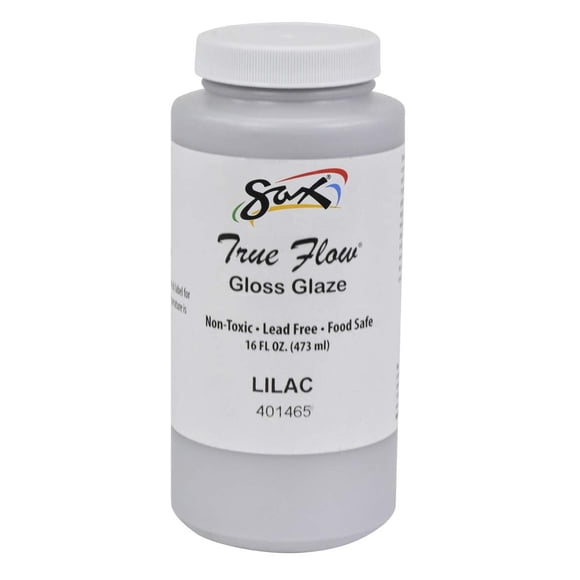 Glaze Sax 401465 True Flow Gloss, color lila, 473 ml, no tóxico