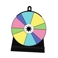 Bothyi - Rueda Giratoria De Color, Rueda De Ruleta Editable Para Restaurantes, Tiendas, Reuniones, 10 Ranuras