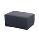 thumbnail image 1 of Jacquard Storage Otomana cubierta reposapiés Slipcover Protector gris, 1 of 5