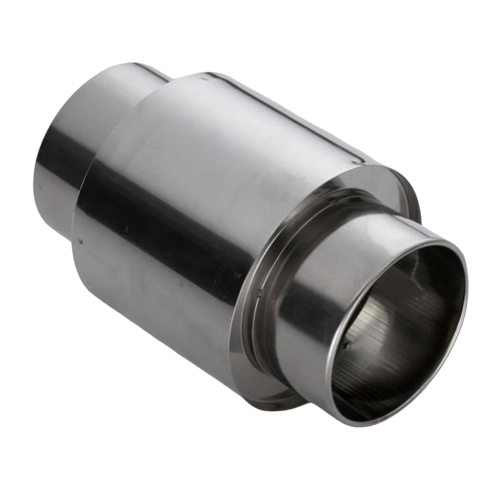 Ioensy - Estufa Recta Tubería Conector De Chimenea Estufa De Leña Estufa De Leña