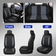 thumbnail image 5 of Funda de asiento de coche CAROMOP de neopreno impermeable para coche, camión, SUV, 5 of 9