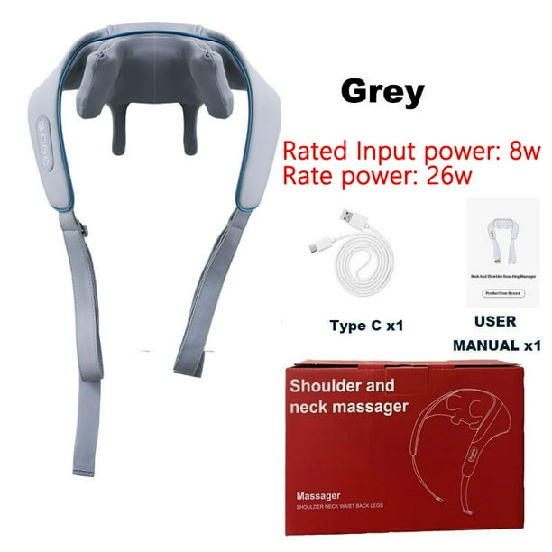 Neck Massager Back Shoulder Massager for Muscle Relax Multifunctional Neck And Shoulder Relaxing Massage Shawl Massaging body
