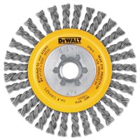 Dewalt - Rueda De Alambre Dw4925B 10 Cm X 1 6 Mm De Acero Al Carbono