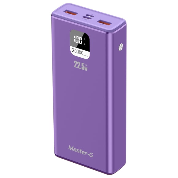 Batería Externa Power Bank 20000 Mah 22.5W UCP20MPD Morada