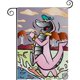 thumbnail image 1 of Wally Gator-bandera de jardín temática. Regalo perfecto para fans, amigos y familiares, ideal para actividades al aire libre y decoración de fiestas.28CM*45CM, 1 of 5