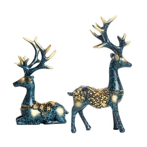 Bothyi - Adornos De Ciervos Para Parejas, Manualidades, Decoración Artística, Decoraciones De Ciervos Para Oficina, Coche, Hotel
